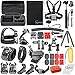 CHUNNUO 50-in-1 Outdoor Sport Camera Accessories Bundle Kit