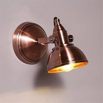 Modern LED Wandleuchte Einzelne schmiedeeiserne Kopfende-Wandlampe der