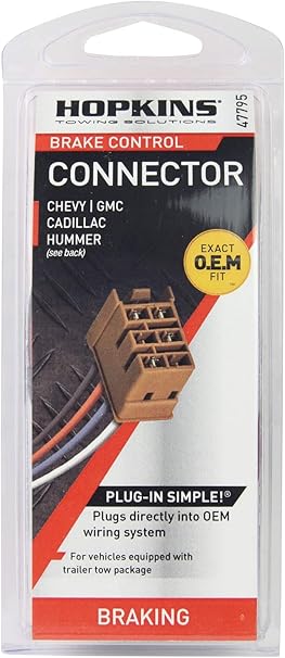 Amazon Com Hopkins Plug In Simple Brake Control Connector Automotive