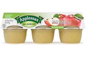 Applesnax - Apple Fruit Snack, Unsweetened Real Fruit Snack, 113g, 6 Count