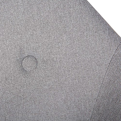 WOLTU-SKS04hgr-Sedia-a-Dondolo-Poltrona-Relax-con-Schienale-Braccioli-in-Tessuto-di-Lino-Grigio-Chiaro