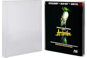 Viturio Protector Cases Compatible with BLU-RAY w J-Card, Steelbooks, PS3, PS4, Xbox ONE (10 Pack)