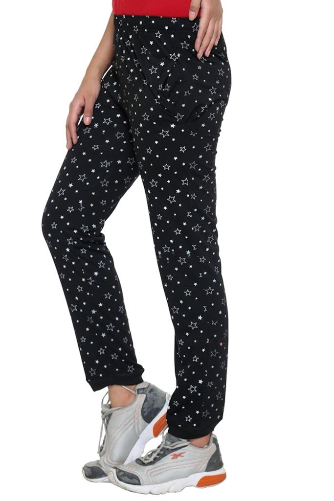 vimal cotton blended women's trackpants(pack of 2)