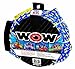 WOW Sports 6k 60 ft. Tow Rope with Floating Foam Buoy 1 2 3 or 4 Person Tow Rope for Boating, 11-3020