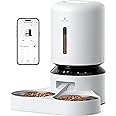 PETLIBRO Automatic Cat Feeder, 5G WiFi Pet Feeder for Two Cats or Dogs with Remote Control, 5L Cat Food Dispenser with Low Food Sensor, 1-10 Meals Per Day, Up to 10s Meal Call for Pets