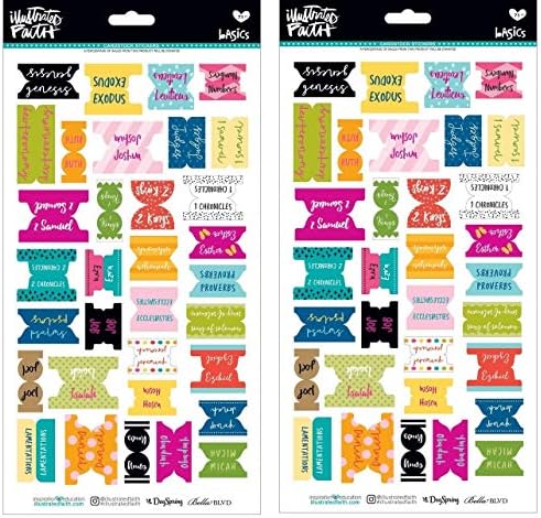 Illustrated Faith - Bible Book Tabs (2-(Pack))