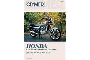 Clymer Honda CX & GL500/650 Twins, 1978-1983: Service, Repair, Maintenance (Clymer Motorcycle)