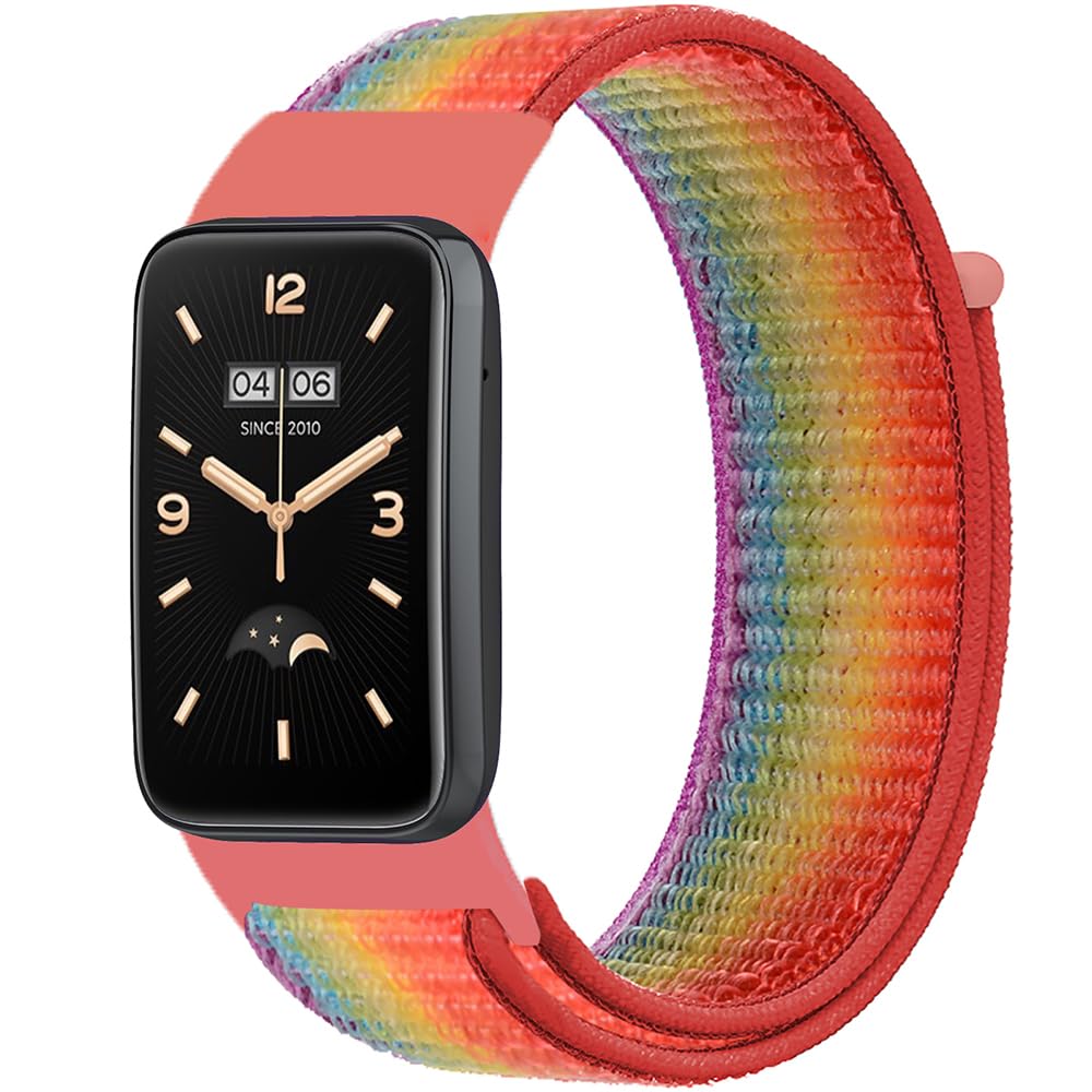 Watch Strap for Xiaomi Smart Band 7 Pro, Nylon elastic Sport Replacement Band for Xiaomi Smart Band 7 Pro