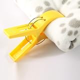 TRIXES Beach Towel Pegs Pack of 8 Large Bright Colours Windproof Clips view 7