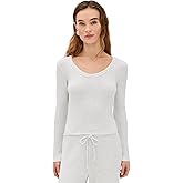 perfectwhitetee Women's Esme Brushed Waffle Tee