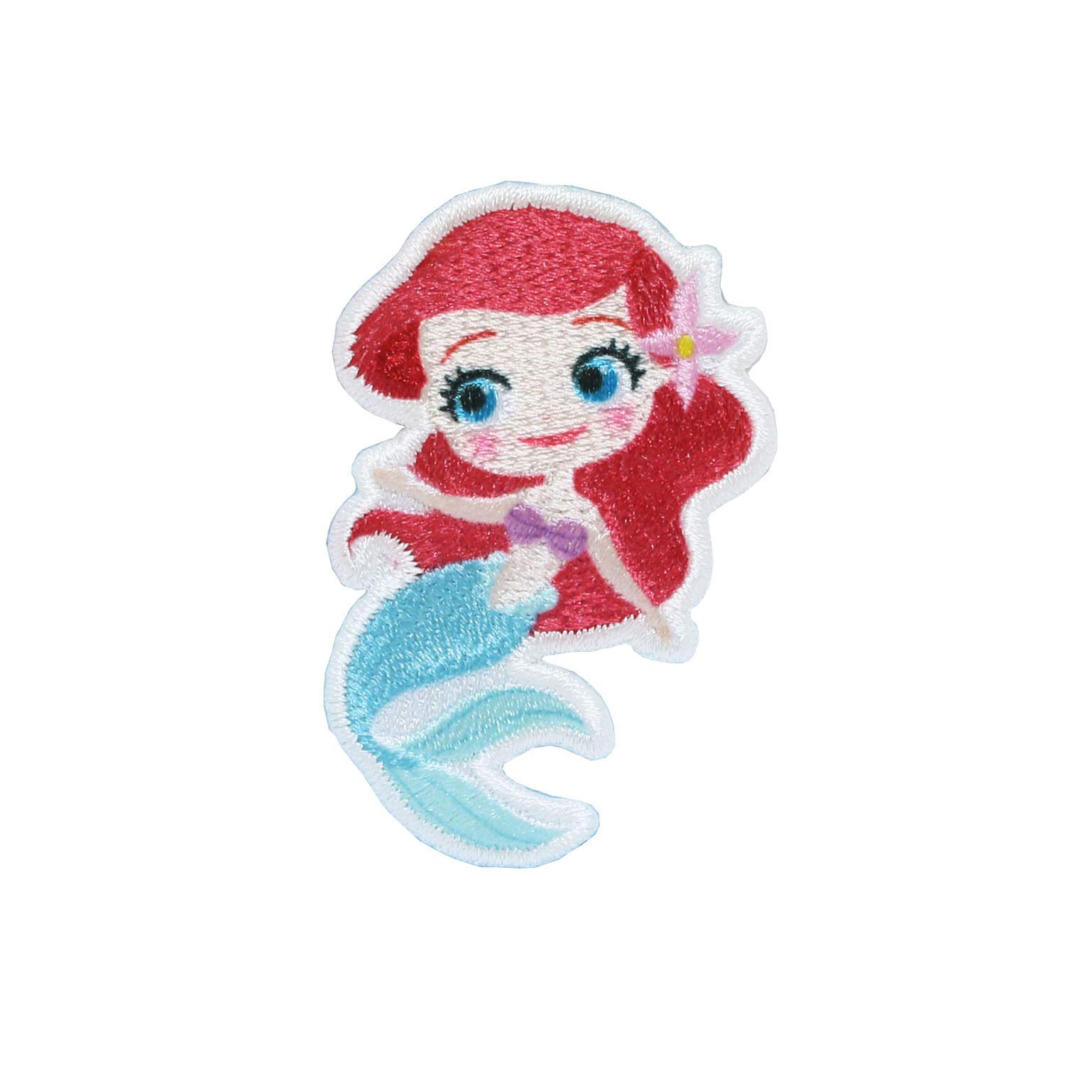 パイオニア ディズニープリンセス アイロン・シール両用接着ワッペン アリエル 幅34mm×高さ51mm MY5002-MY444商品画像