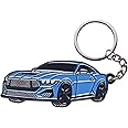 zuxiaoyaya for Mustang Keychain Accessories-Key Chain Key Fob Cover for Ford Mustang GT 2022 2023 2024