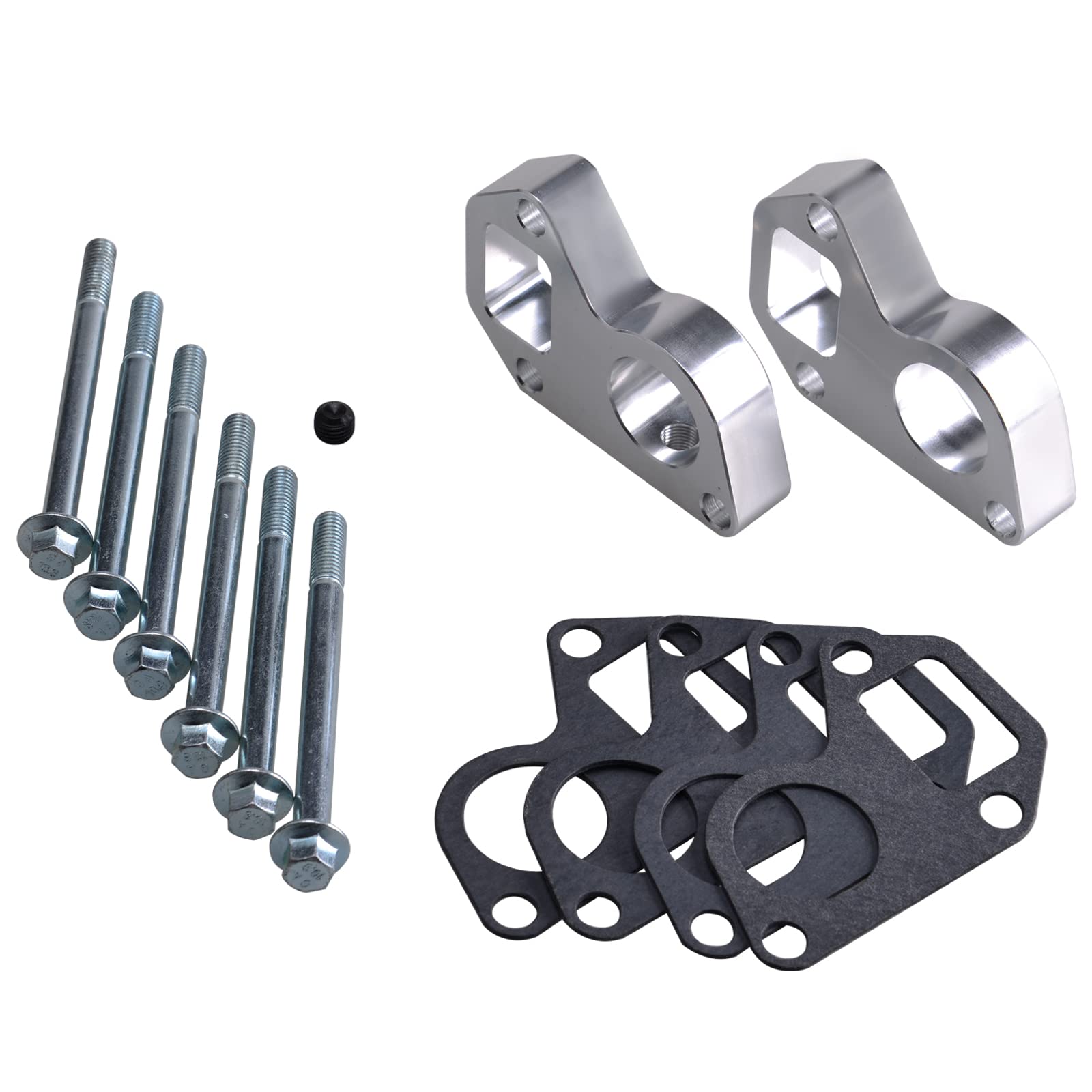 Photo 1 of CNRAQR LS Water Pump Spacers kit Adapter Swap Kit Compatible with Camaro LQ4 LS1 5.3l LSX LQ9 LS6 L33 LS2 Engine Series