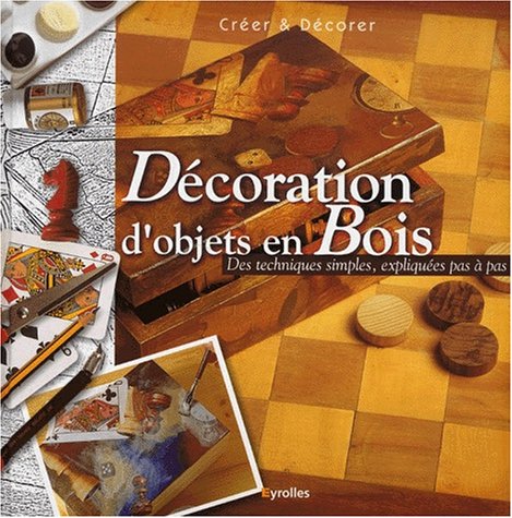 Décoration d'objets en bois