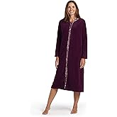 Miss Elaine Fleece Robe, Womens Long Robe with Pockets
