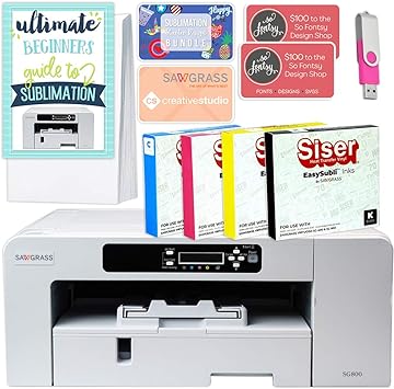sublimation printer bundle amazon