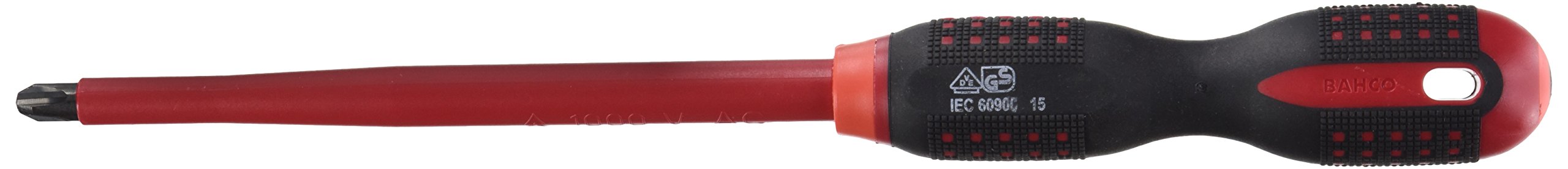 Bahco BE-8640S Ergo Ph-4 Insulated Screwdriver, Multi-Colour, 365 mm