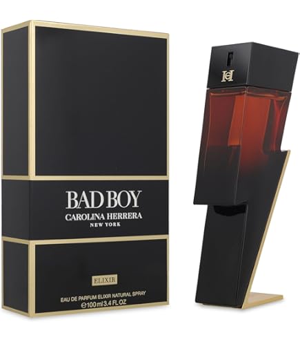Amazon.com : Carolina Herrera Bad Boy Gold Fantasy Eau De Toilette