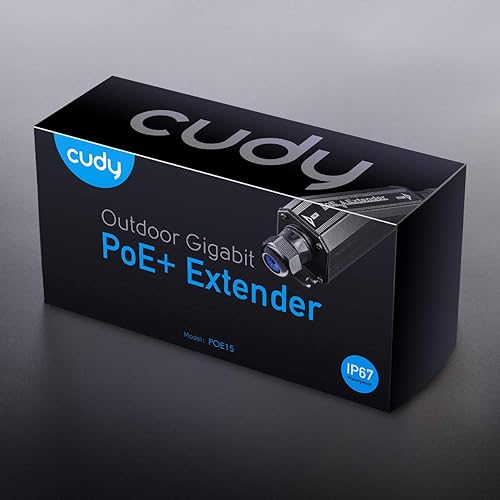 Cudy 2 Channel Gigabit Outdoor PoE Extender,2 Output PoE Ports, IP67 - View #7