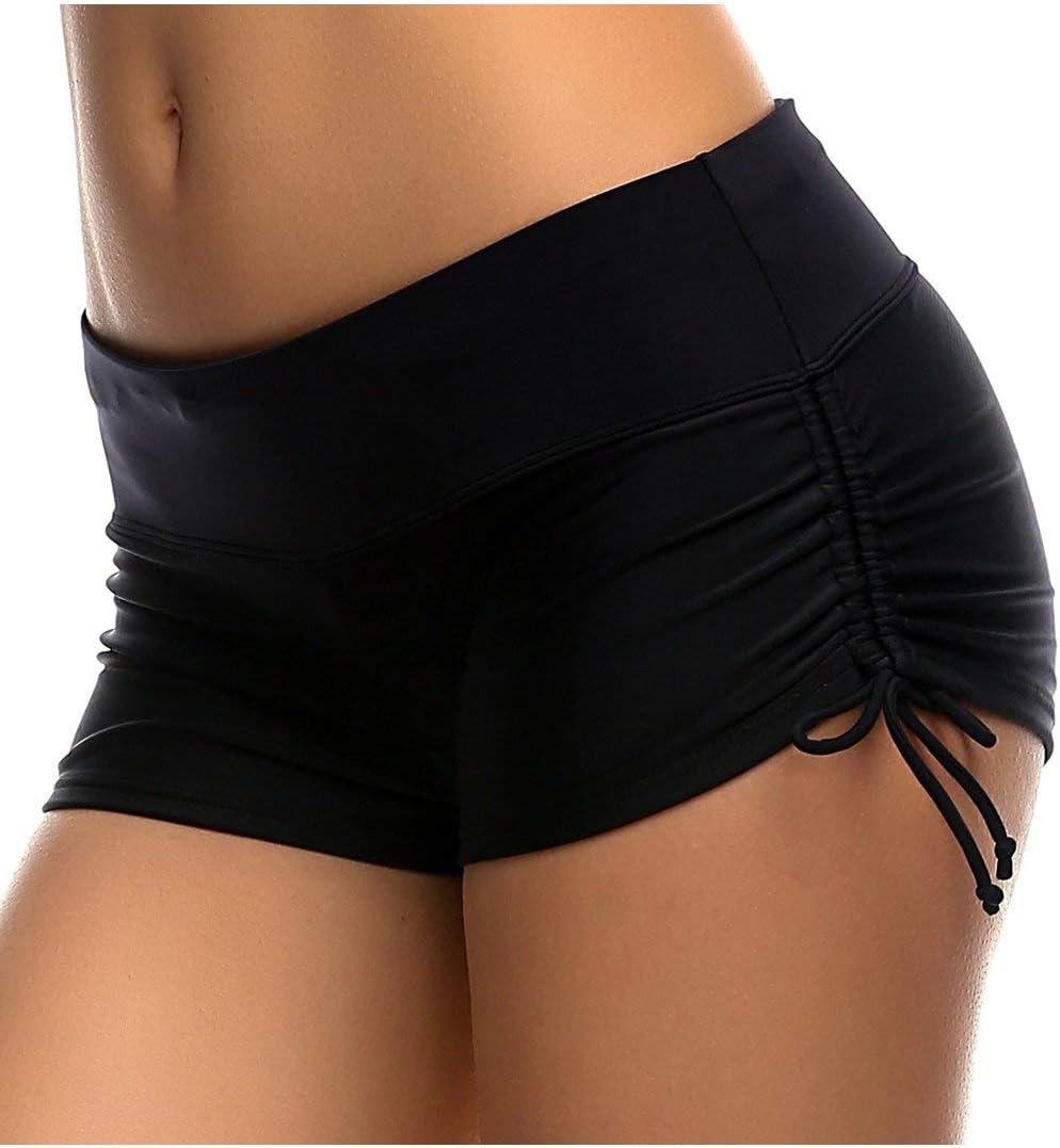 HNSD WOMENS LADIES BEACH POOL SWIM SHORTS BOY STYLE SWIMMING BIKINI BOTTOMS SWIMWEAR