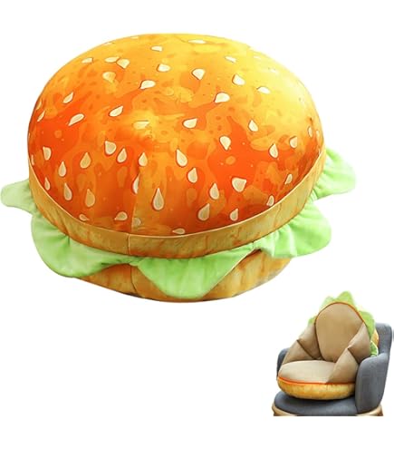 Amazon.com: MUALML Hamburger Pillow, Cheeseburger Pillow Plush