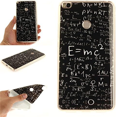 Xiaomi Mi Max 2 Case, Enjoy Sunlight [Mathematical Formula] Lightweight Slim Thin Tpu Gel Skin Flexible Soft Rubber Bumper Protective Case Cover for Xiaomi Mi Max 2