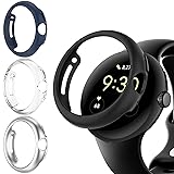 Tiorecime 4 Pack Case for Pixel Watch 2/Pixel