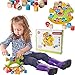 Dragon Drew Blocks for Toddlers - Wooden Blocks Game - Balancing Toy - Stacking Toy – Balancing Game - Educational Toy - 100% Wooden Blocks