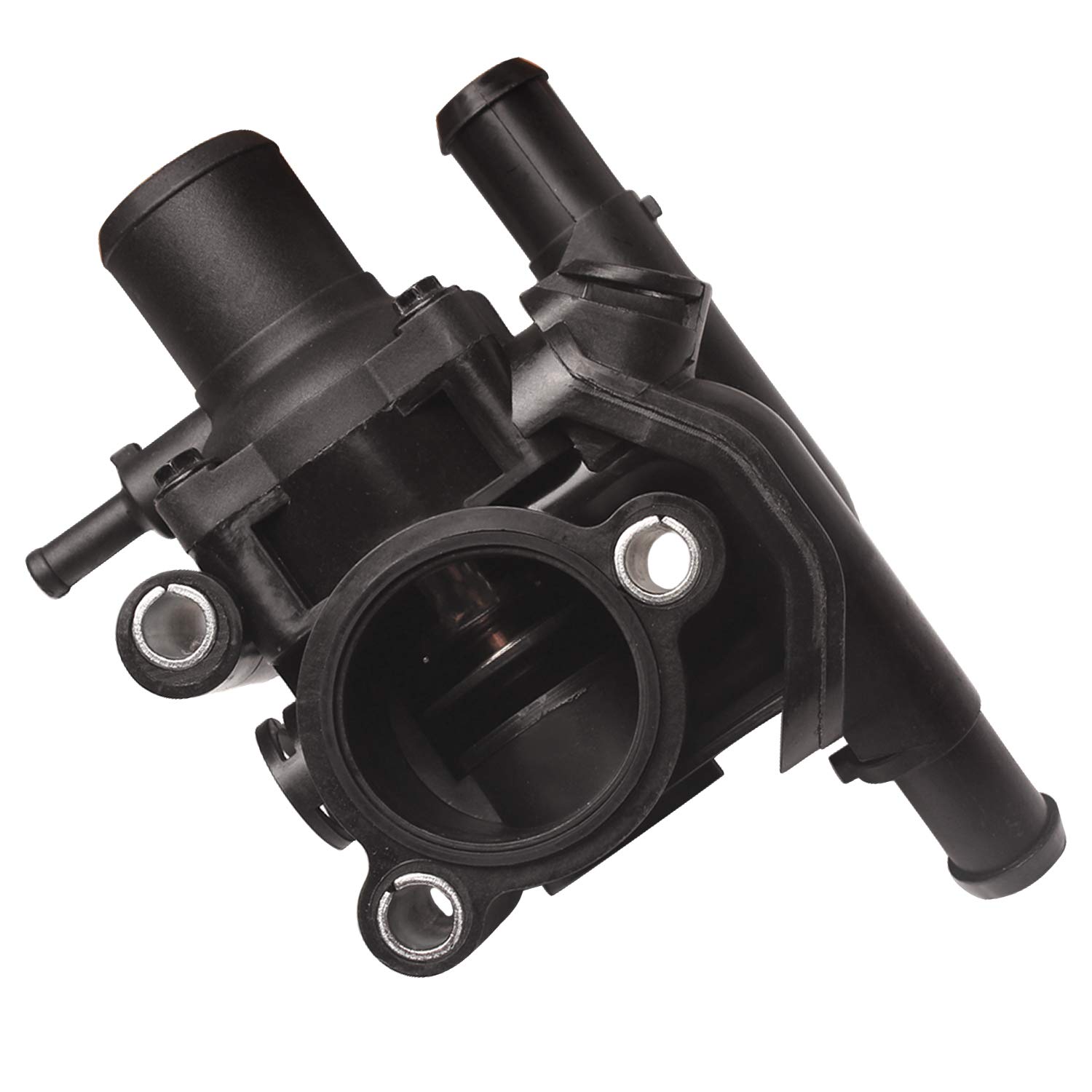 Photo 1 of Beneges Water Outlet Thermostat & Housing Assembly Compatible with 2000-2004 Ford Focus, 2001-2004 Mazda Tribute, 2002-2004 Ford Escape 2.0L-l4 GAS YS4Z8592BD