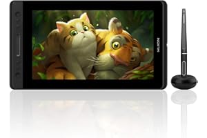 HUION Drawing Tablet Kamvas Pro 13 Pen Display Digital Monitor Tilt eco-Friendly Battery-Free Stylus 8192 Pen Pressure 120% s
