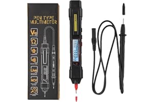 Emiif A3006 Pen Multimeter 4000 Counts Digital Tester with ACDC Voltage, NCV Induction, Backlight Screen, ANENG A3006 Compati