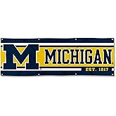 Michigan Team University Wolverines Large 2x6 Foot Banner