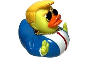 Cykqyzf Rubber Duck Trump Merchandise Enthusiasts Baby Bath Toy Trump Gifts Collection Car Decoration for Kids