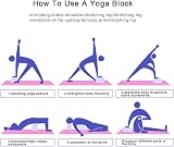 Dokpav Yoga Starter Kit 5Pcs Pink - Blocks Strap Ball Resistance Belt view 6