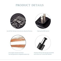 Portable Power Station Charger Adapter, FANLIDE 15V