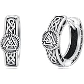 Earrings 925 Sterling Silver Hoop Earrings Jewelry Gifts for Women Men