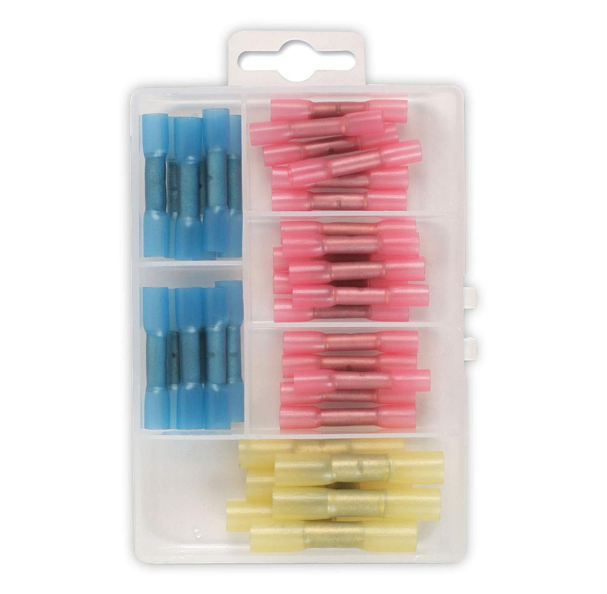 Connect 36817 Assorted Mini Box Heat Shrink Butt Connectors 36pc