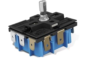 OEM HOME W10434452 WPW10434452 Dual Infinite Stove Control Switch, Fits for Whirlpool and its Affiliated Brands Electric Ranges, Replace Part: WPW10434452, 2118918, AP6021365, PS11754687, EAP11754687
