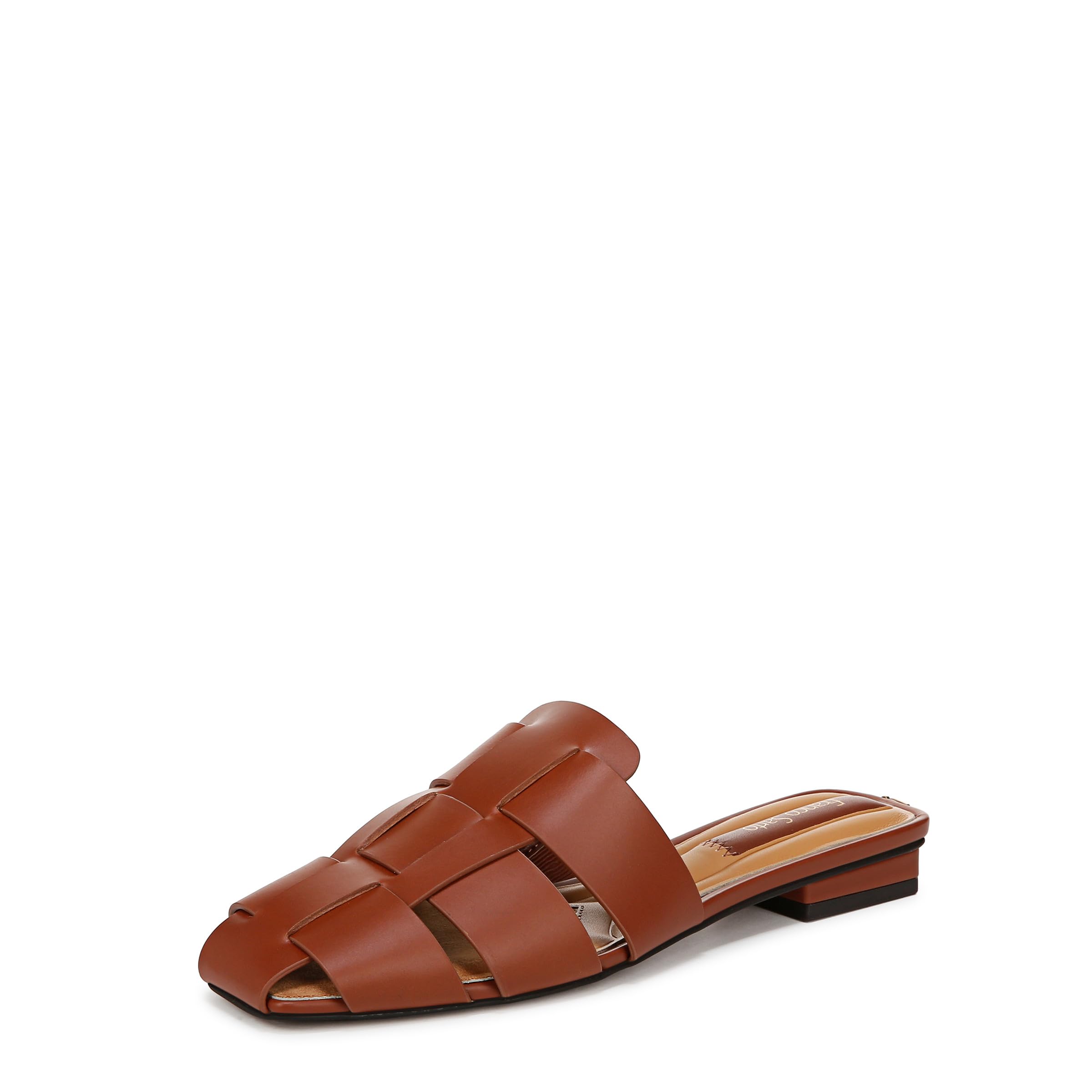 Franco Sarto Womens Tavana Fisherman Sandal Acorn Brown Leather 9.5 M