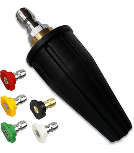Buse Rotative Haute Pression 3600 PSI - Raccord Rapide 1/4 - Pour Karcher, Bosch - Nettoyage Turbo