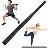 5FT Yoga Stick, Sturdy Steel Mobility Exercise Stick 3 Adjustable Length | Upgraded Fitness Equipment for Shoulder &amp; Back Stretching, Flexibility &amp; Balance, Physical Therapy &amp; Posture Correction