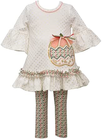 Amazon.com: Bonnie Jean Thanksgiving Outfit - Ivory ...