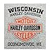 Harley-Davidson Men's Bar & Shield Logo Pullover Hooded Sweatshirt, Gray