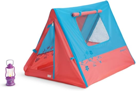 american girl play tent