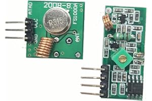 HiLetgo 315Mhz RF Transmitter and Receiver Module link kit for Arduino/ARM/MCU/Raspberry pi
