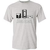 Never Forget Shirt Retro Floppy Disk VHS Cassette Funny Graphic Unisex Tee