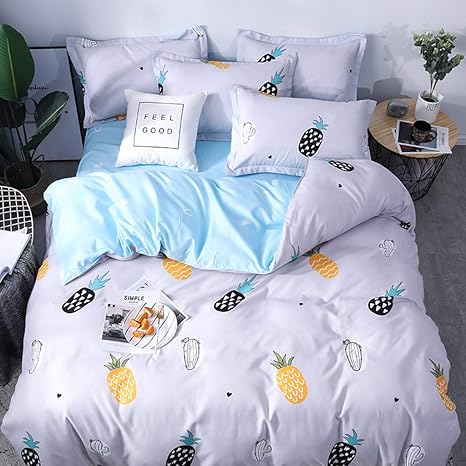 Amazon Com Muicook Bed Comforter Set Three Piece Bedding Tribute