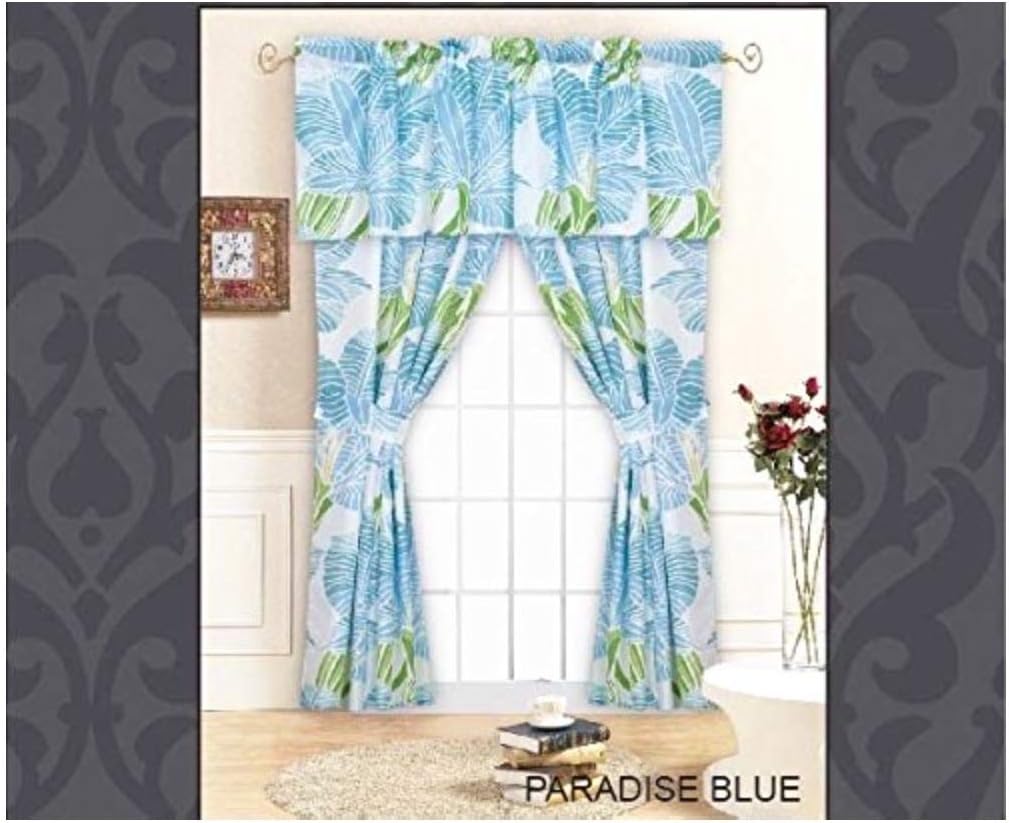 Best 5Pc Kitchen Curtains And Valances Set
