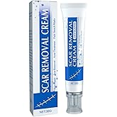 Silicone Scar Gel,Scar Cream,Scar Silicone Gel,Scar Removal Cream,Scar Gel,Scar Cream for Surgical Scars and Keloid Bump (1pcs)