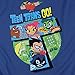 Popfunk Teen Titans Go! Youth T Shirt & Stickers - Small, Royal